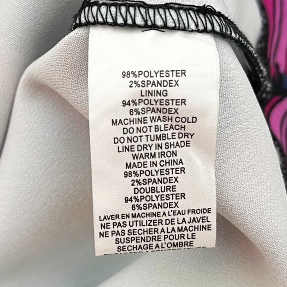 Trina Turk Dress Sz 10 Miley Bell Sleeve Colorful Pencil Floral Dress NWT Womens - Picture 4 of 5